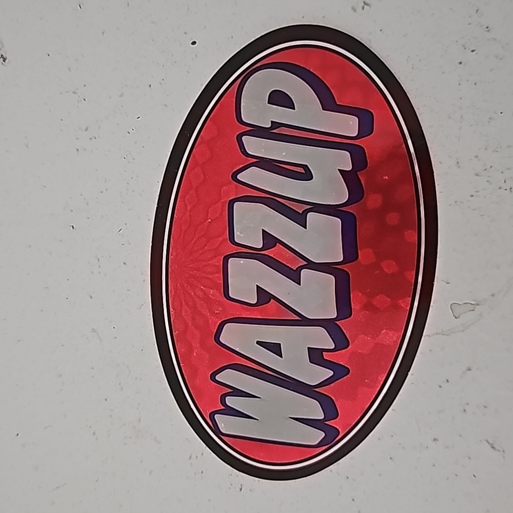 10/$25 vintage 90s y2k wazzup sticker